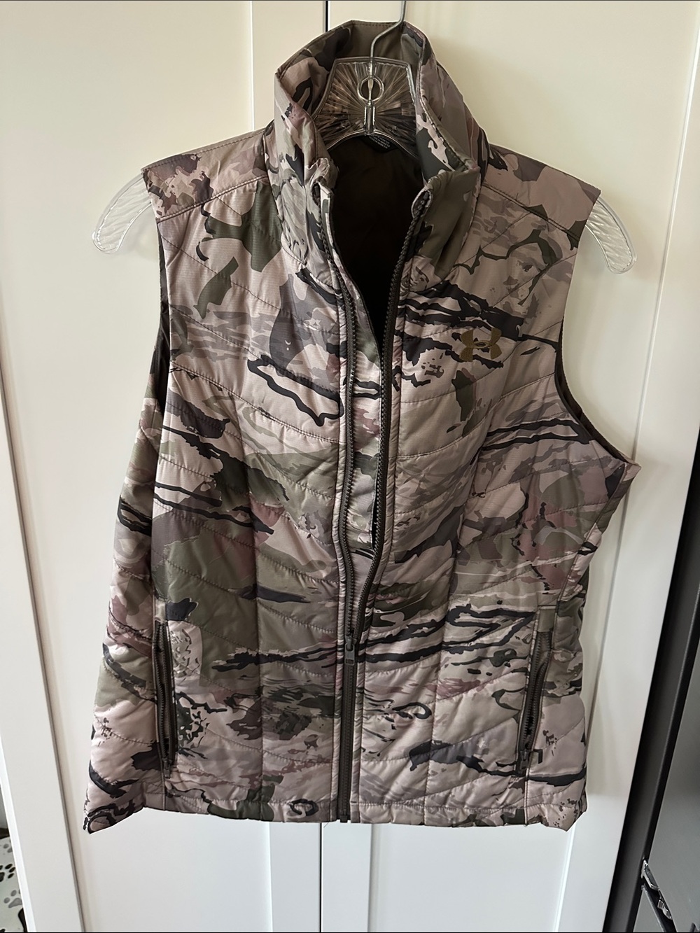 Under Armour Camo Quilted Sleeveless Vest